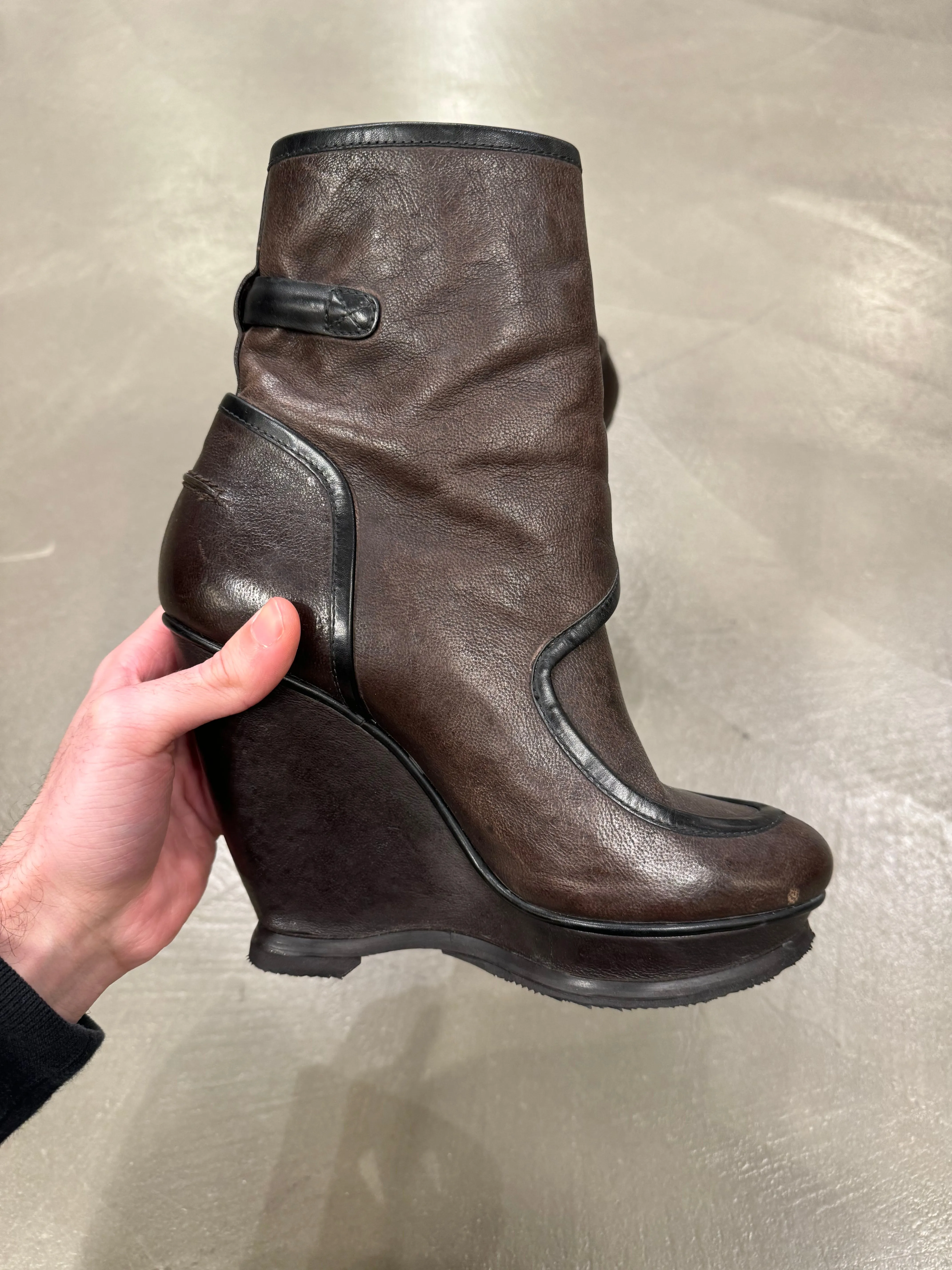 2000 Balenciaga high heel boots