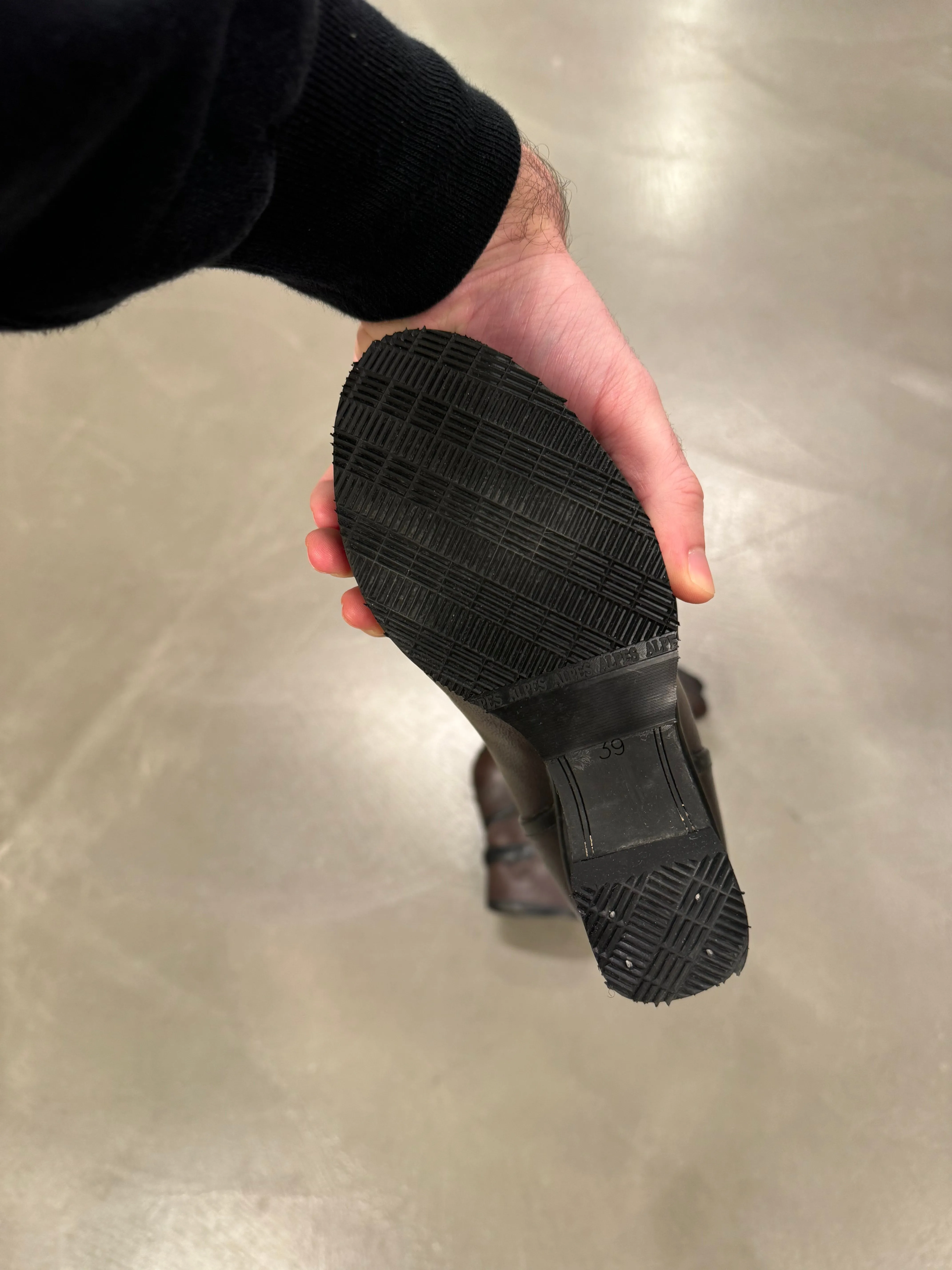2000 Balenciaga high heel boots