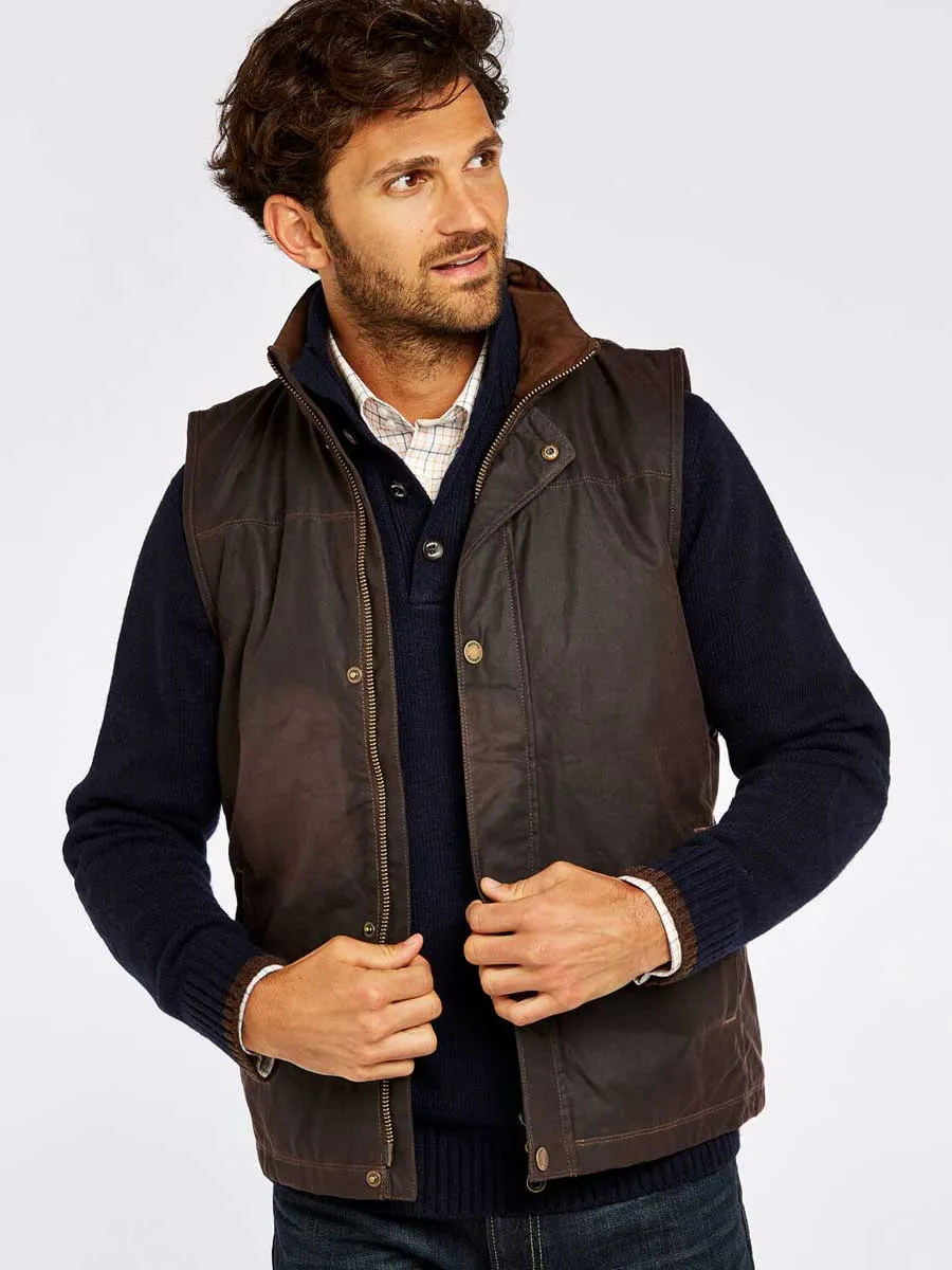 40% OFF - DUBARRY Mayfly Wax Gilet - Mens - Java - Size: MEDIUM