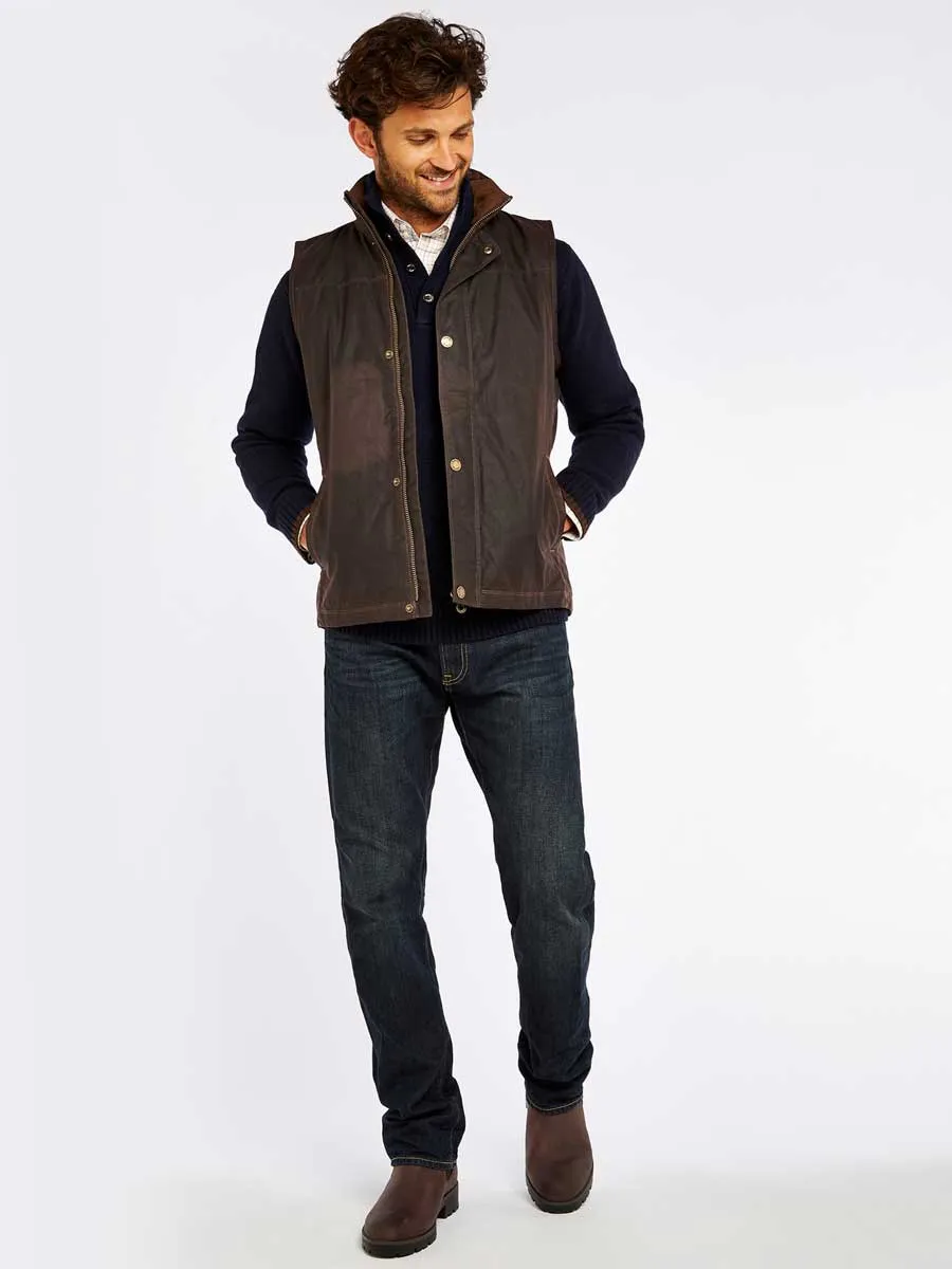 40% OFF - DUBARRY Mayfly Wax Gilet - Mens - Java - Size: MEDIUM