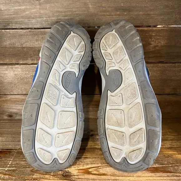 Big Kids Keen Knotch Hollow Blue Athletic Casual Walking Sneakers Shoes Size 5 Y