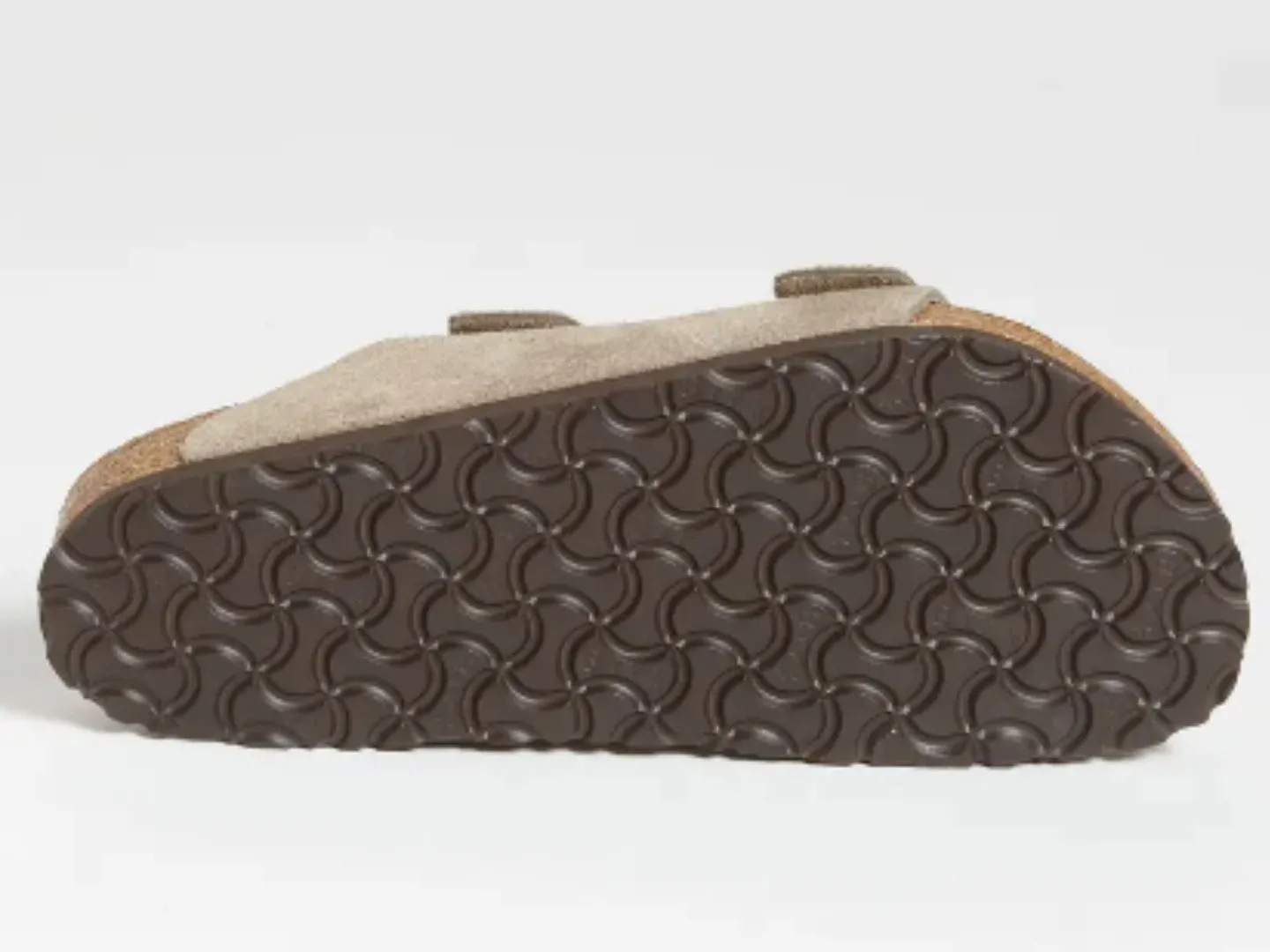 Birkenstock: Arizona SFB in Taupe Suede