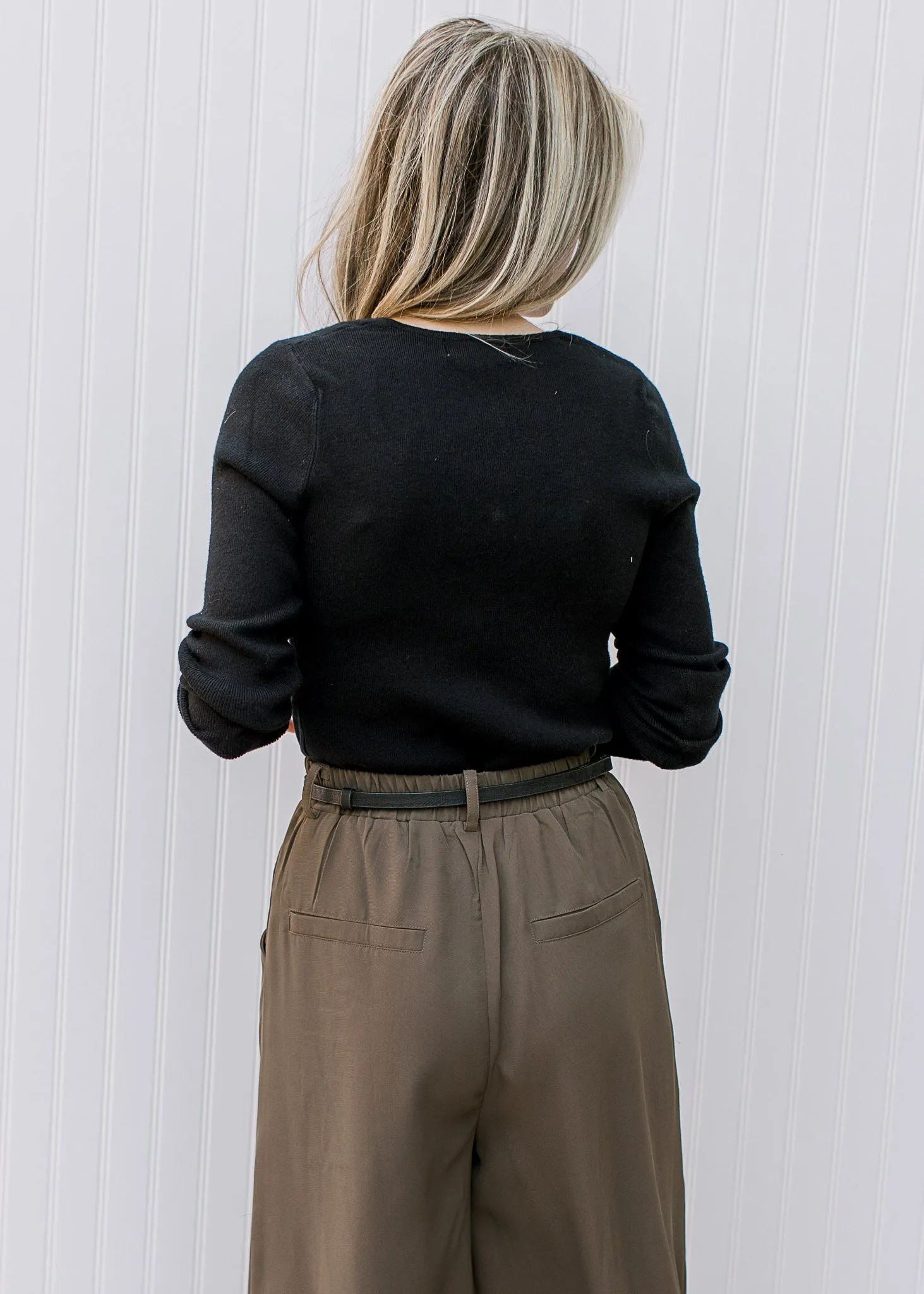 Black Layering Sweater