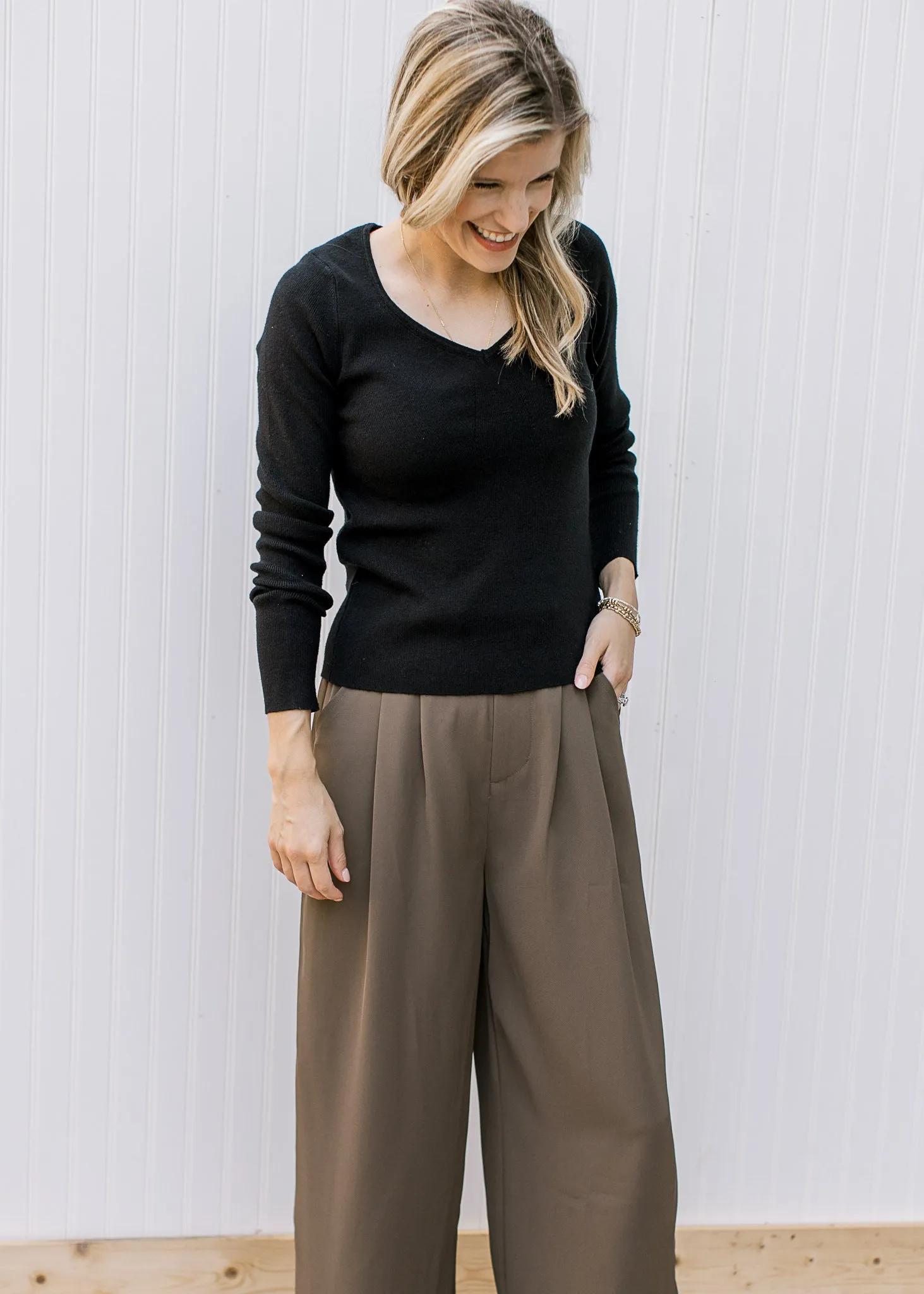 Black Layering Sweater