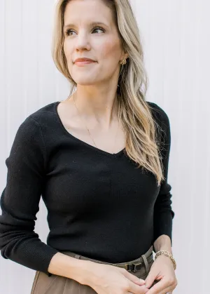 Black Layering Sweater