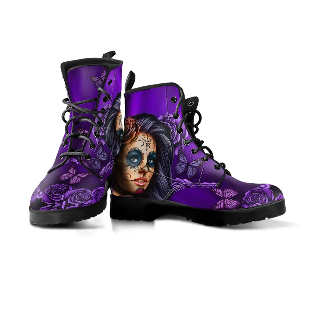 Calavera Purple - Boots