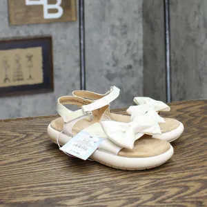 Cat & Jack Toddler Girls Babs Bow Sandals 89467245 White 10T