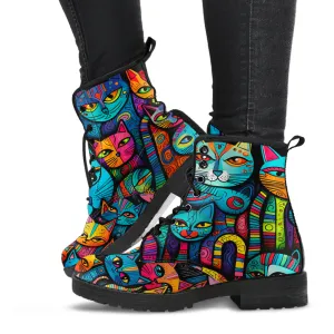 Cats Doodle Boots