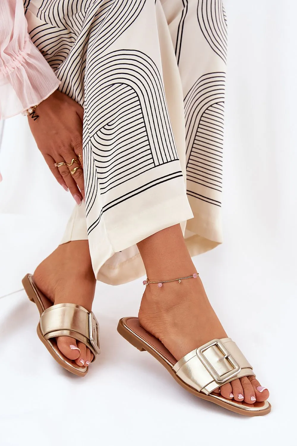 Classic women's eco leather sandals