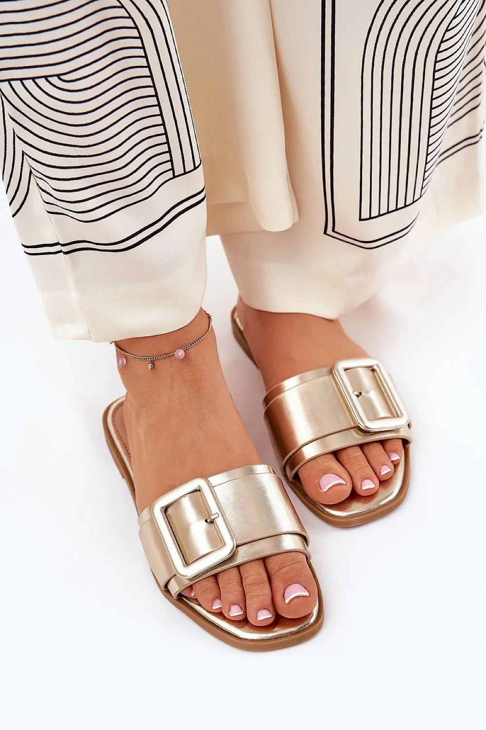 Classic women's eco leather sandals