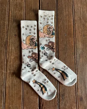 Cosmic Cowgirl Performance Crew Socks