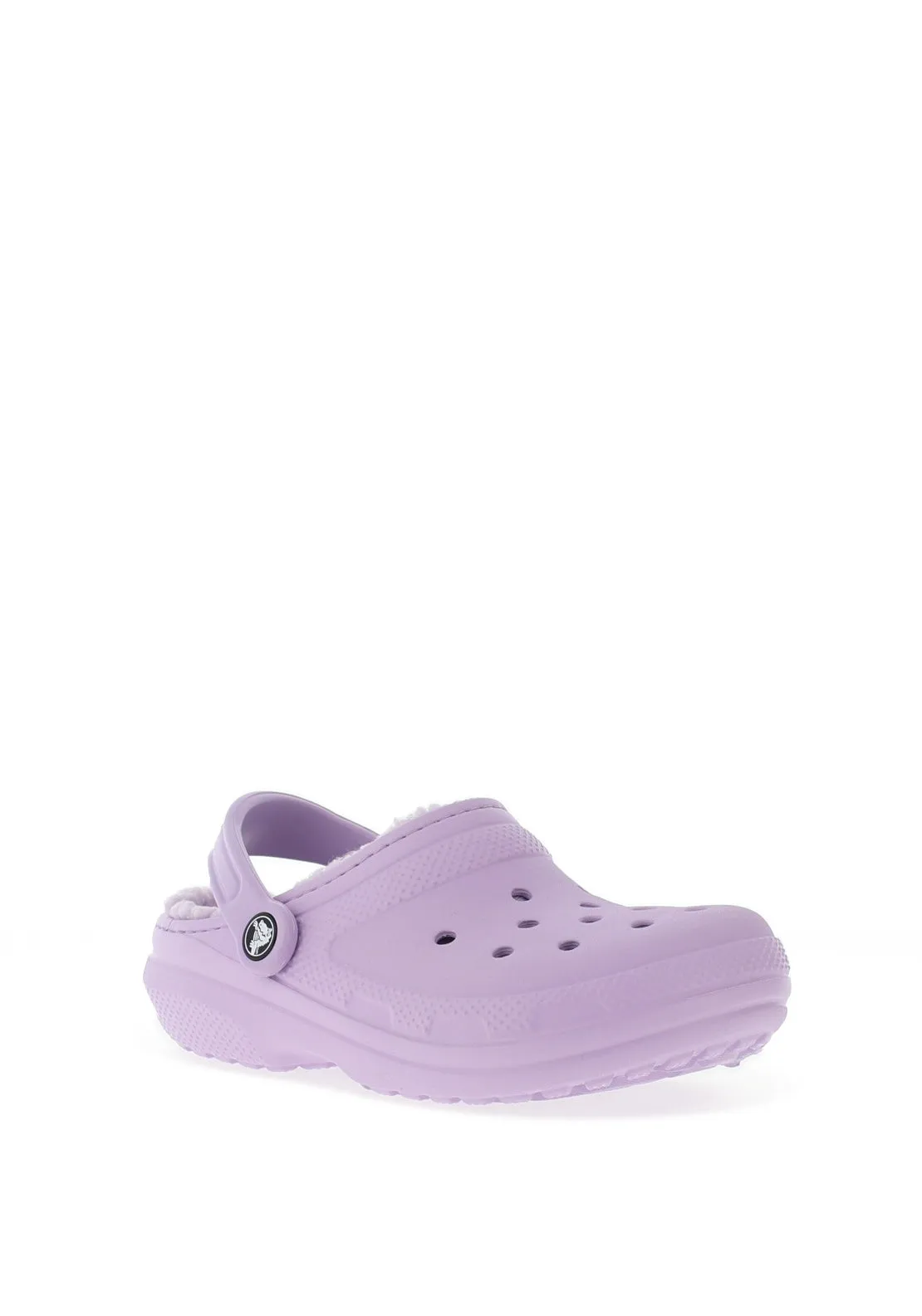 Crocs Womens Lined Clogs, Lavender