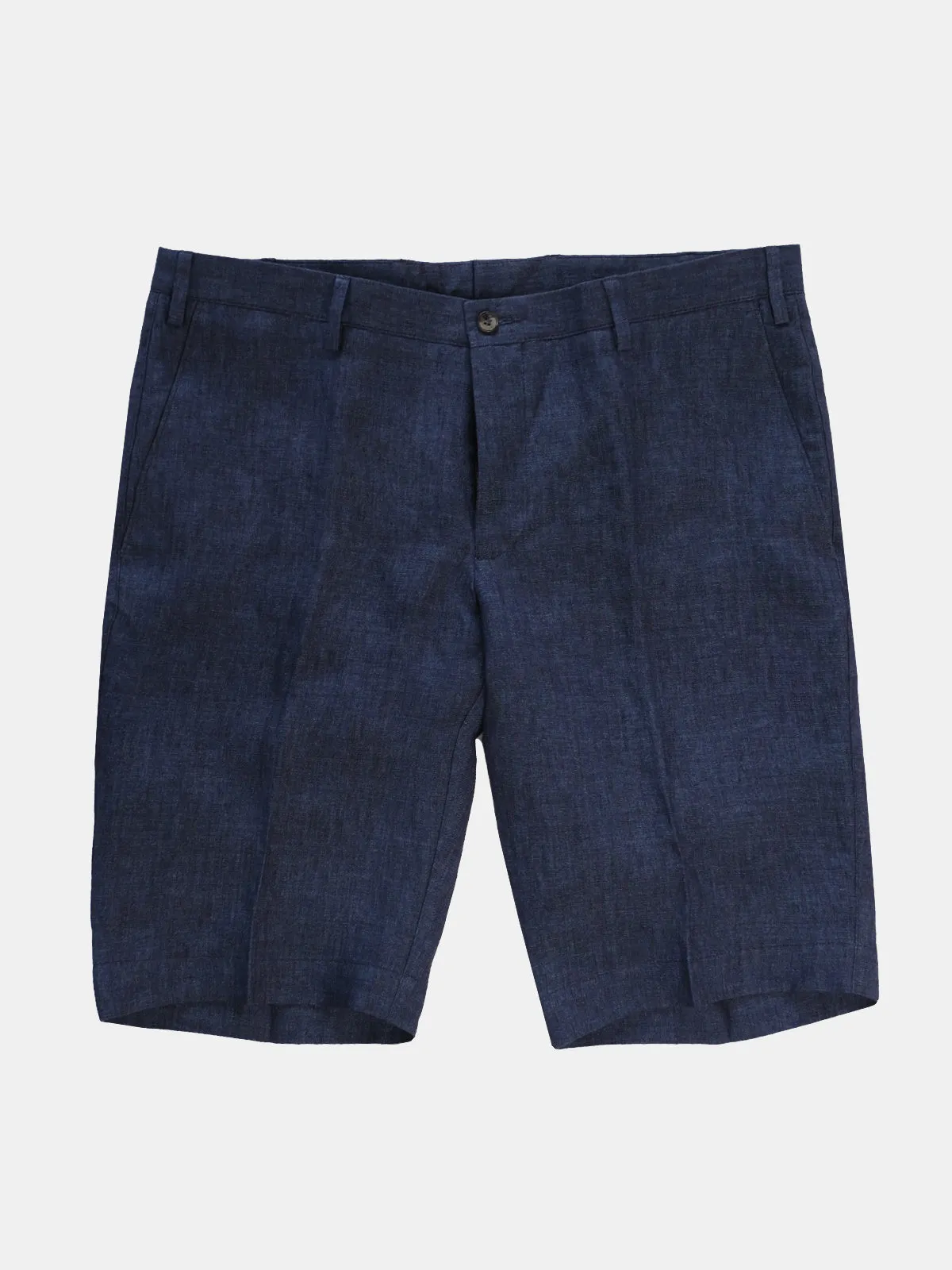 Fermo Shorts - Indigo Linen - LUCKY LAST