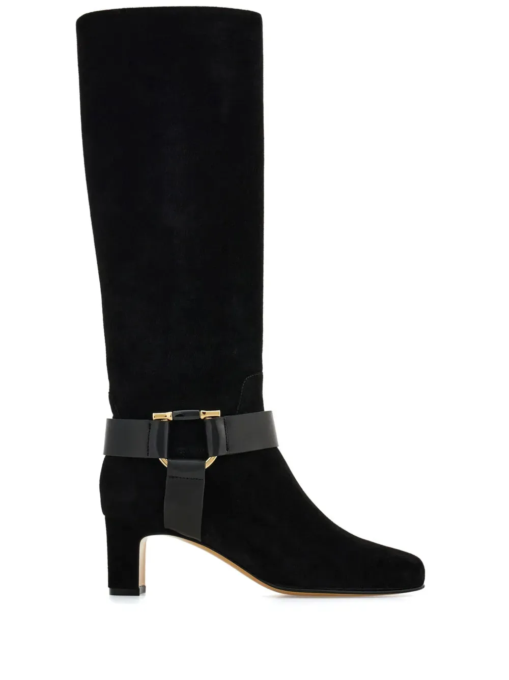 Ferragamo 55mm Gancini knee high boot