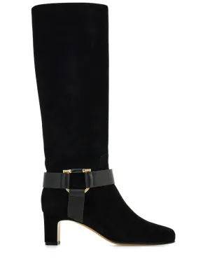 Ferragamo 55mm Gancini knee high boot