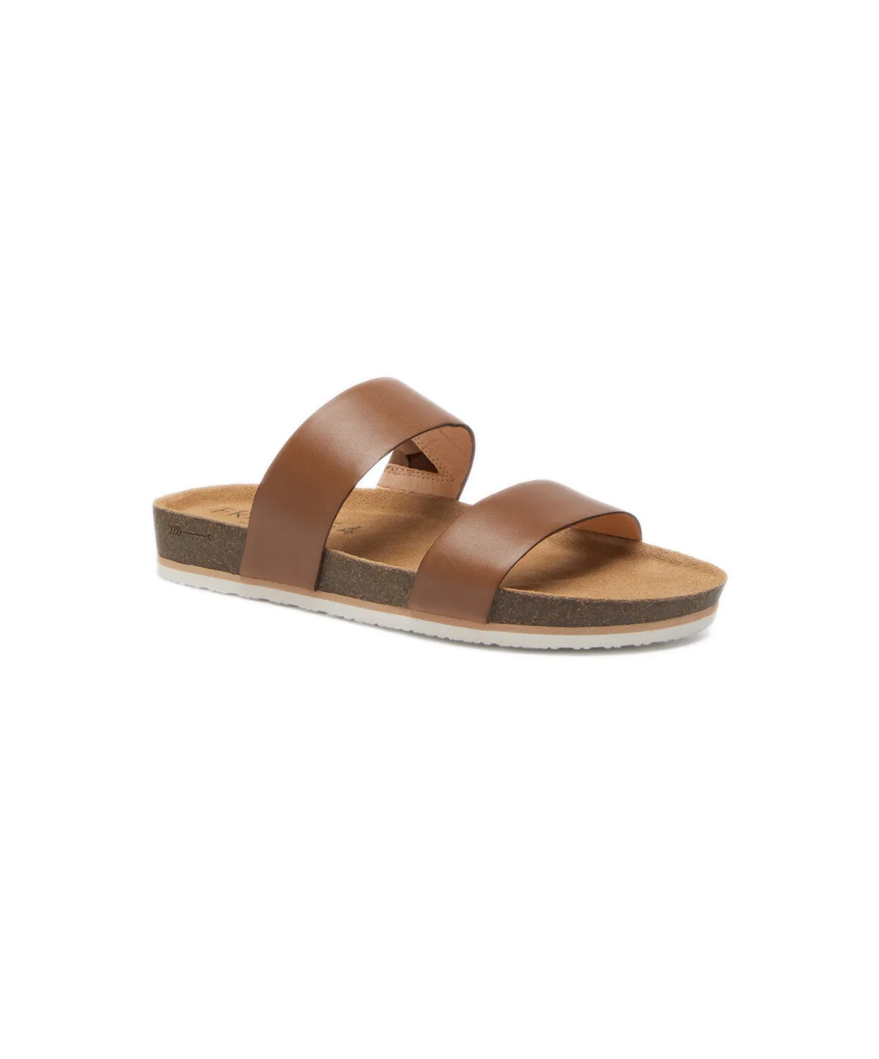 FRANKIE4 Maria II Slides Cognac