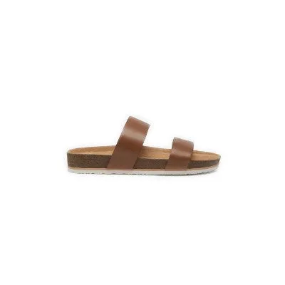 FRANKIE4 Maria II Slides Cognac
