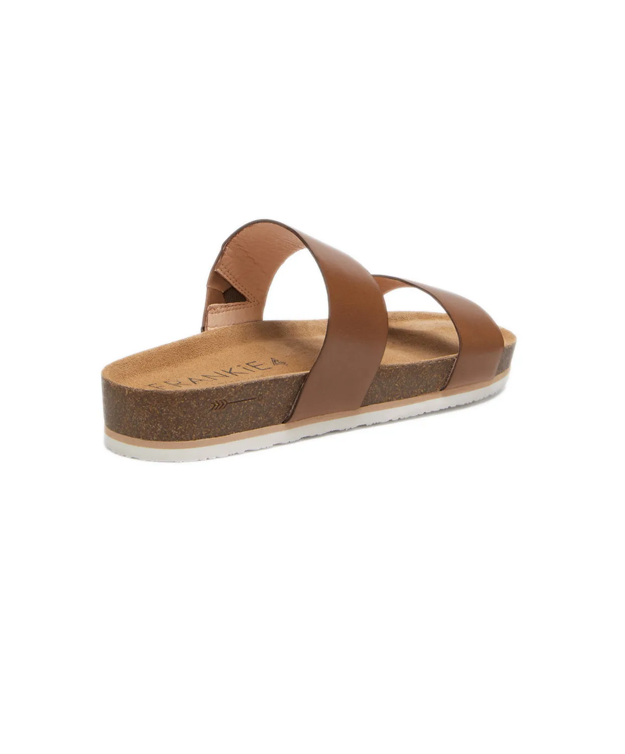 FRANKIE4 Maria II Slides Cognac