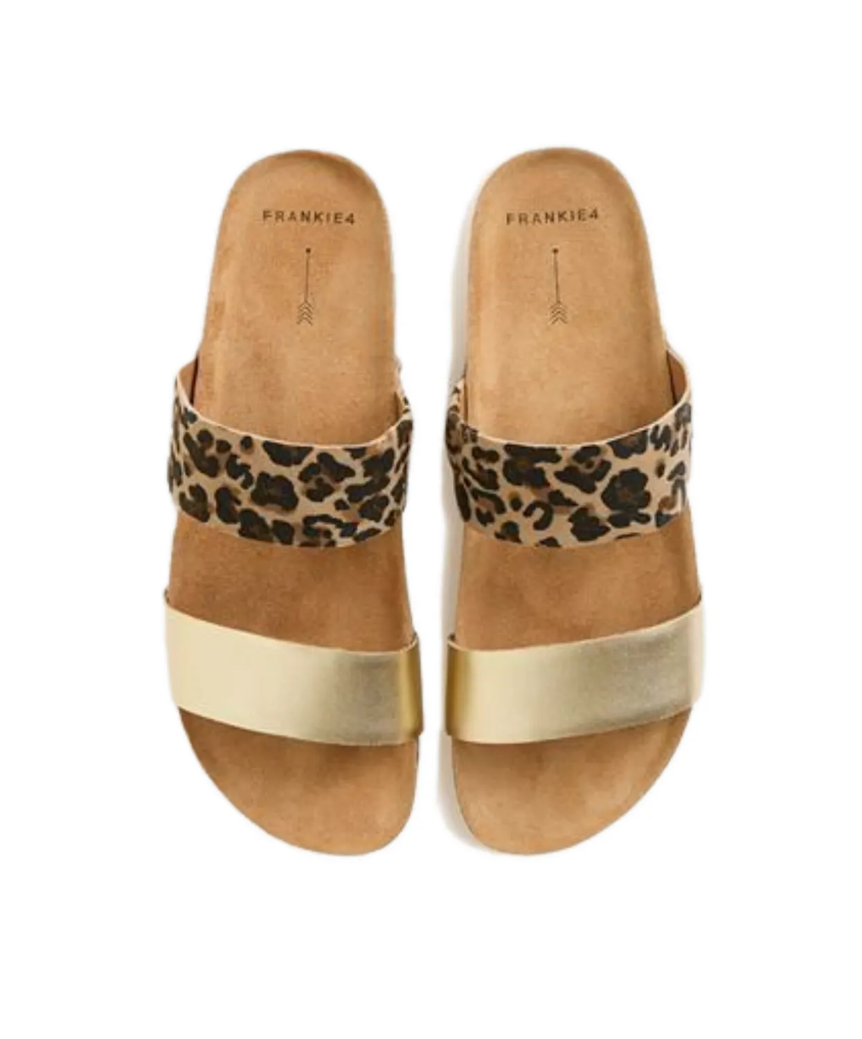 Frankie4 Maria III Slides Gold