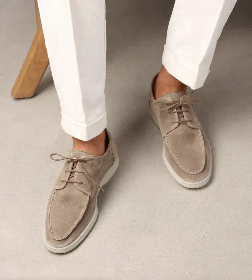 George - Luxe leren veterschoenen voor heren