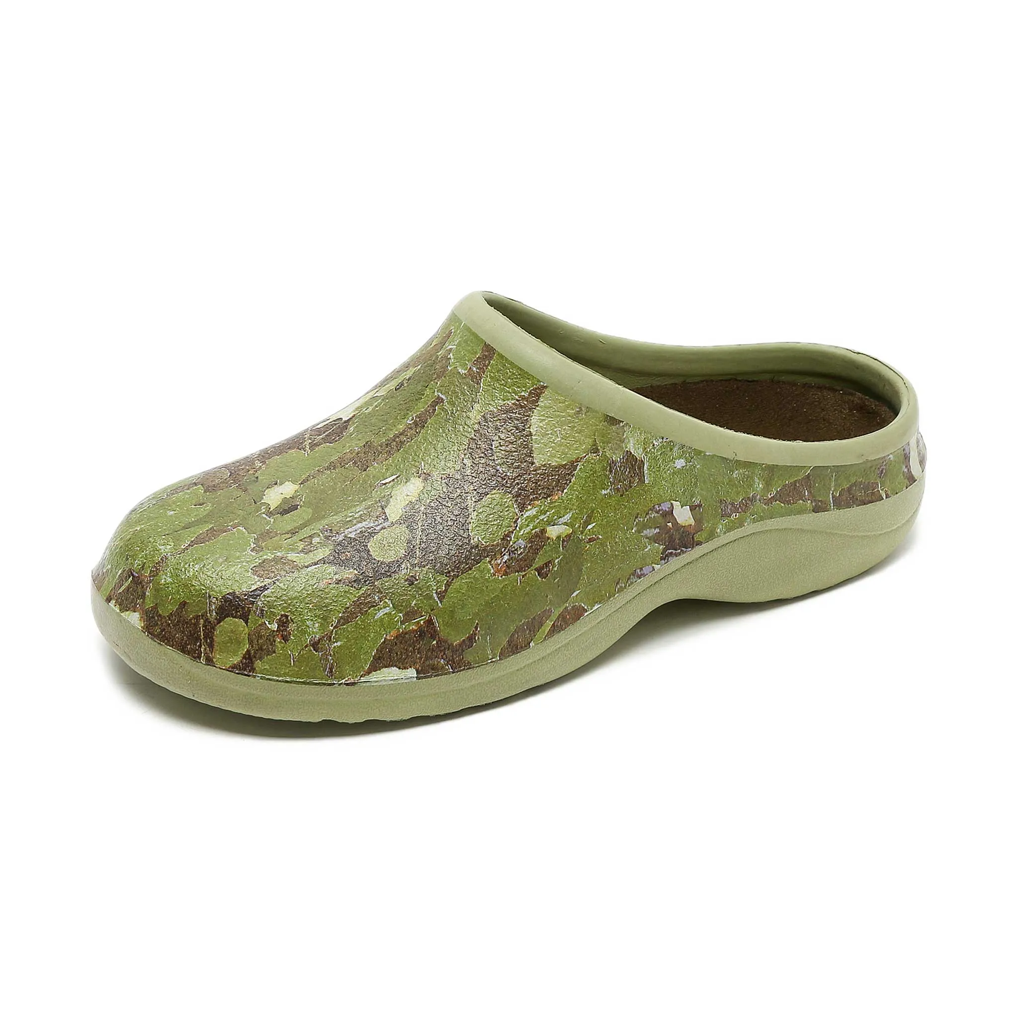 Green Camo Classic Women's Clogs