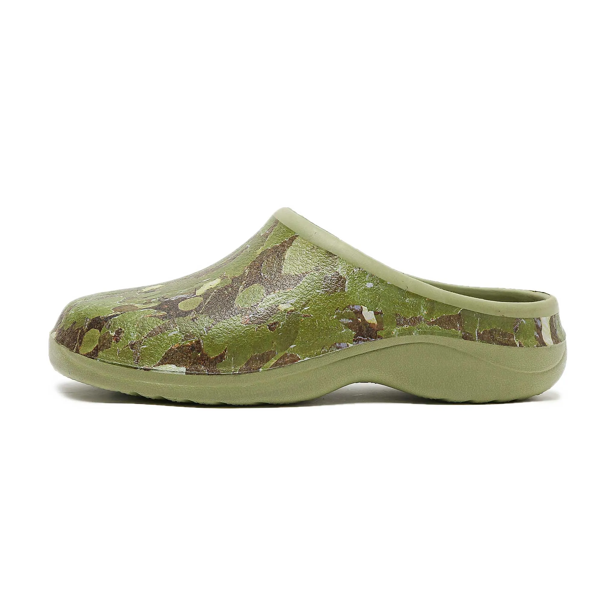 Green Camo Classic Women's Clogs