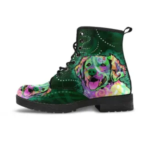 Green Golden Retriever - Boots