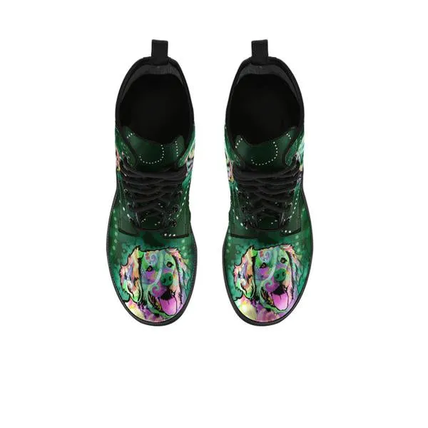 Green Golden Retriever - Boots