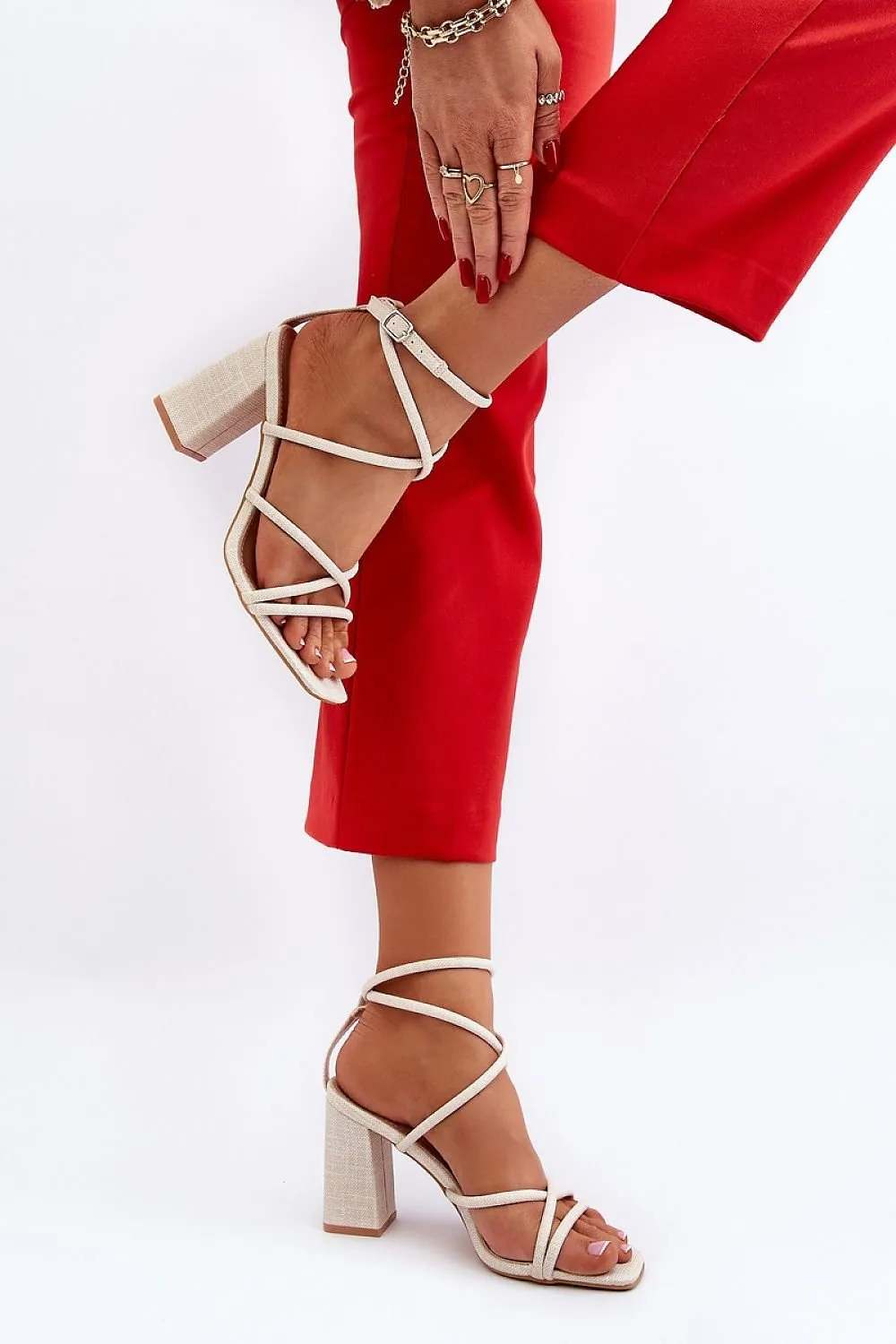 Heel sandals