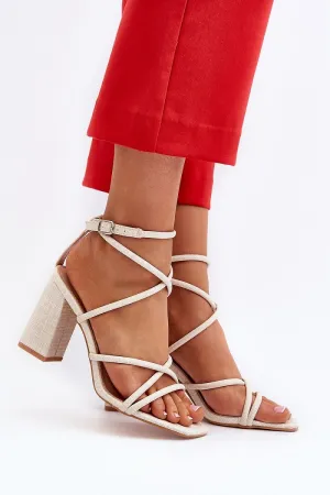 Heel sandals