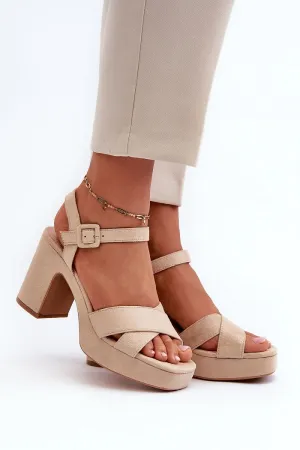 Heel sandals