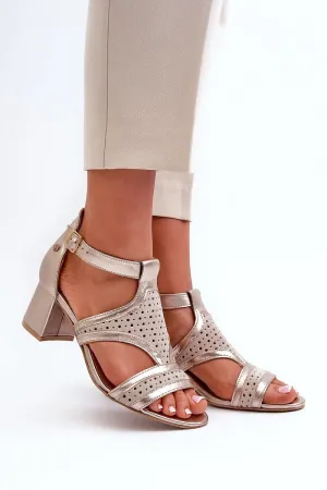 Heel sandals