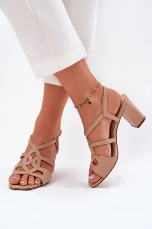 Heel sandals