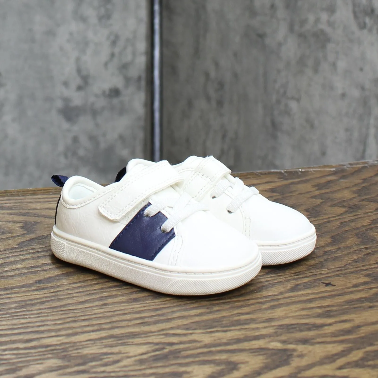 Just One You by Carter's Baby Boys' Daily Sneakers White 4