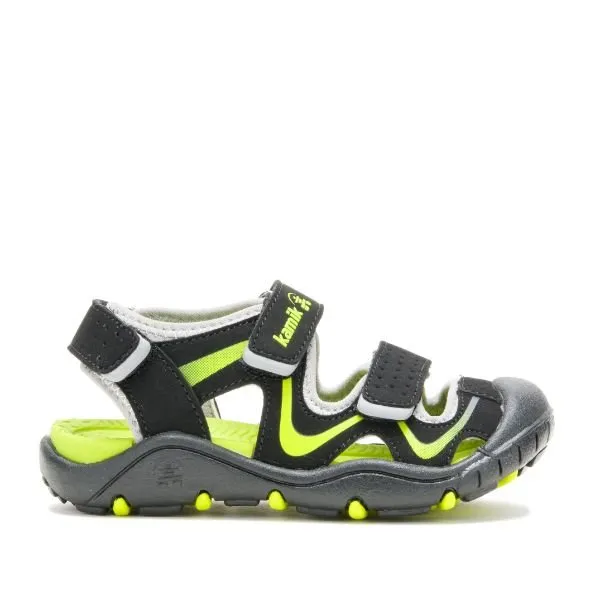 Kamik Wander Boys Black Water Friendly Sandals