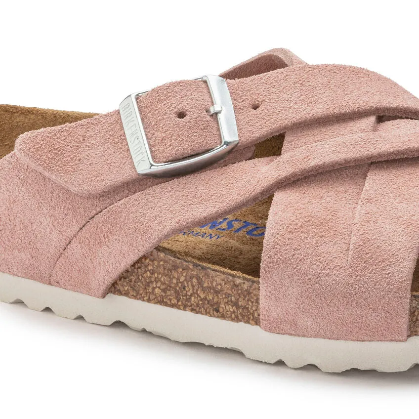 Lugano Soft - Pink Clay Suede||Lugano assise plantaire souple - Suède argile rose