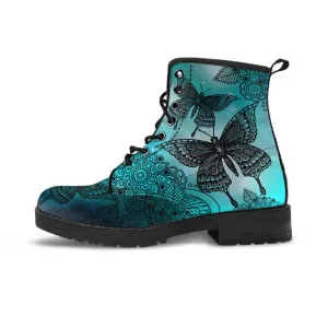 Magic Butterflies Green Boots