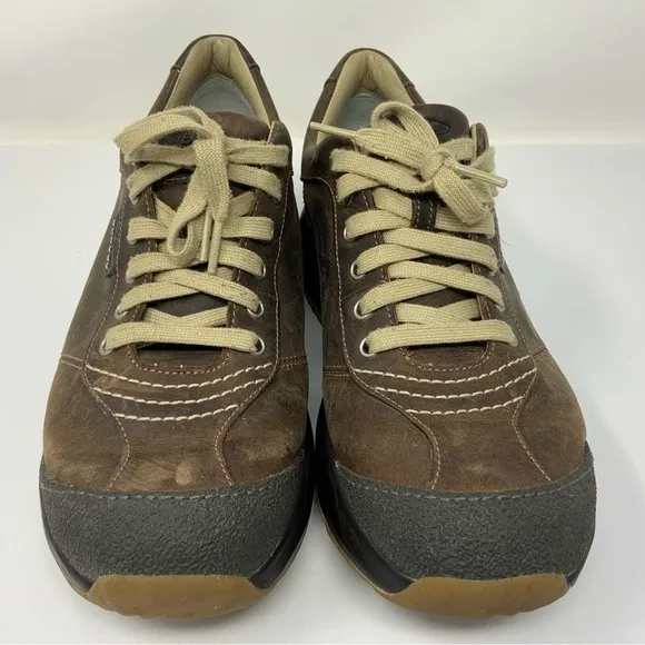 MBT Mens Brown Leather Walking Toning Sneakers. Art. 400126-55. Size 8.5.