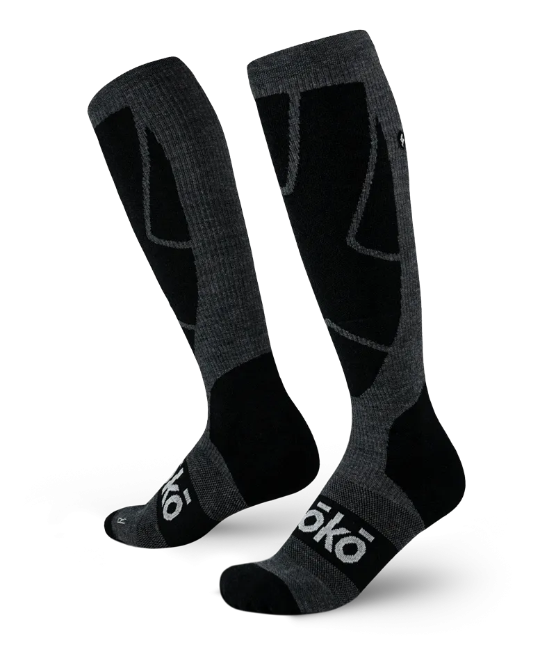 Merino Padded Ski Sock