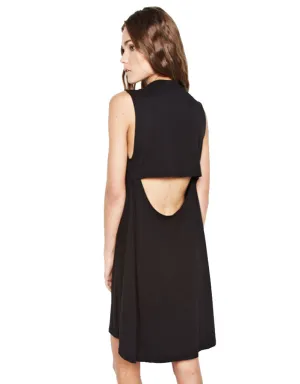 Michael Lauren Cyd Mini Dress in Black