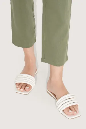 Multistrap Square Toe Sandals