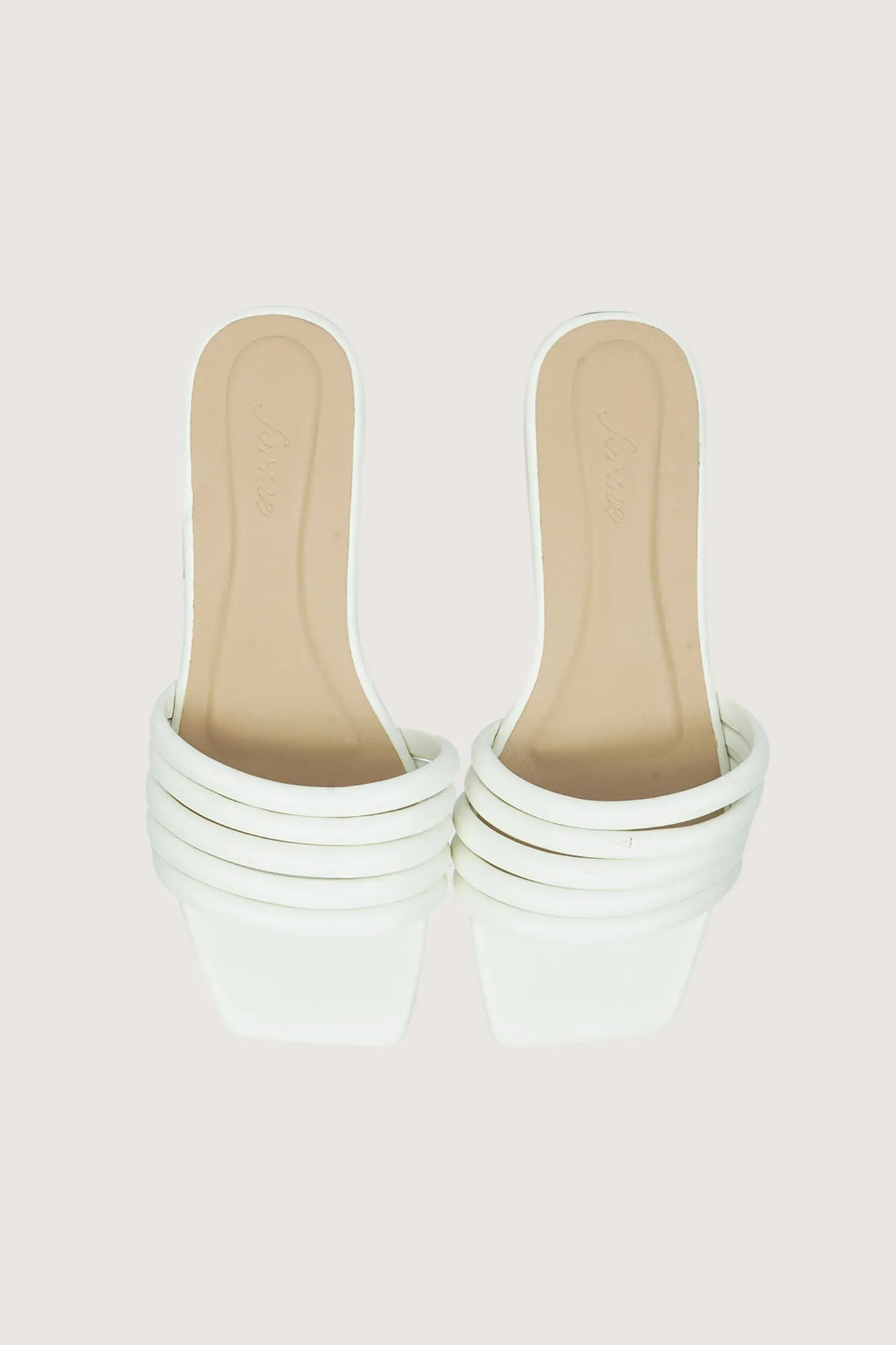 Multistrap Square Toe Sandals