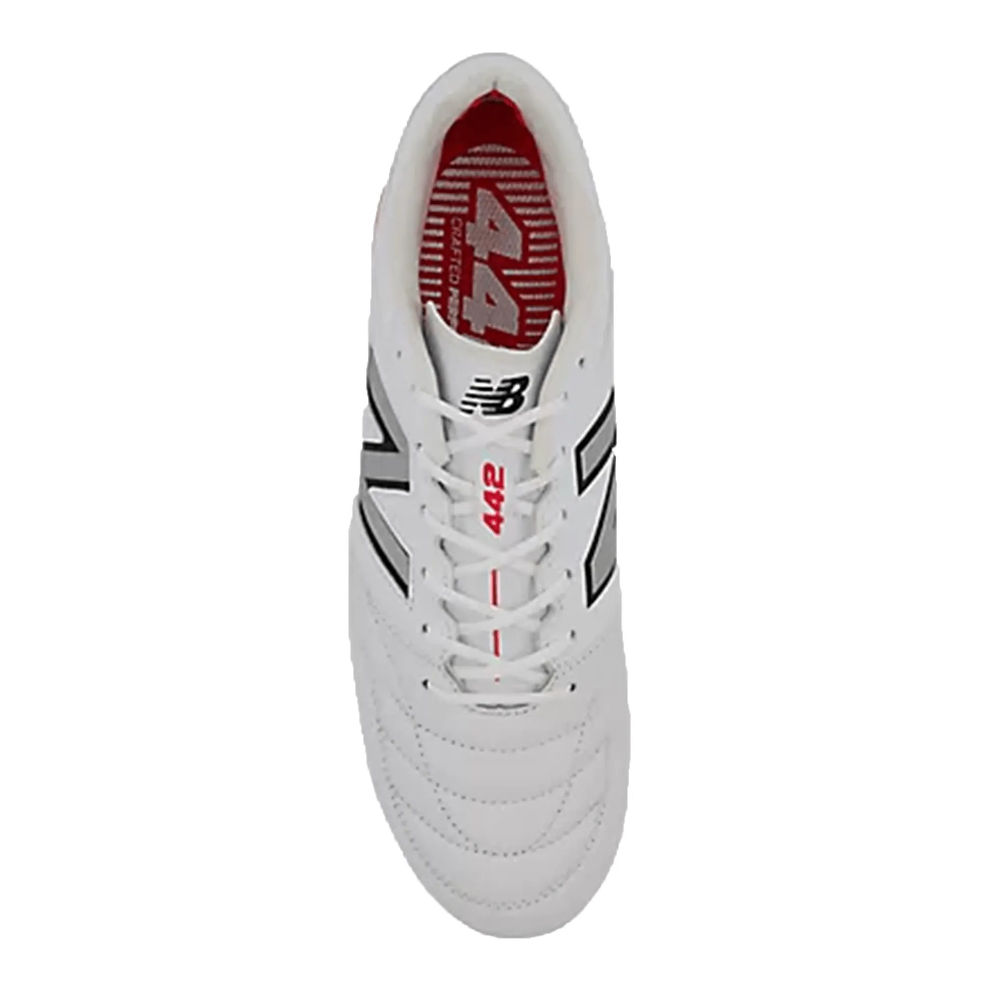 New Balance 442 V2 Pro FG - White/Silver