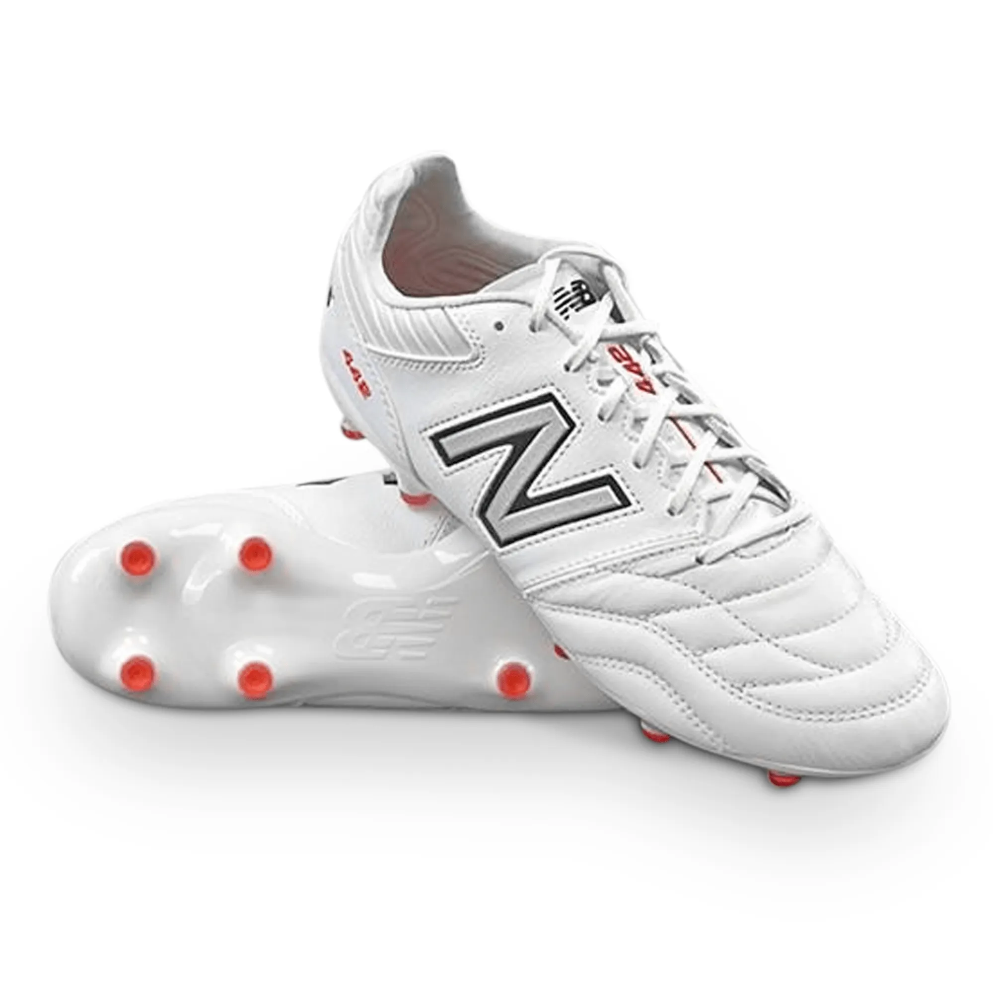 New Balance 442 V2 Pro FG - White/Silver