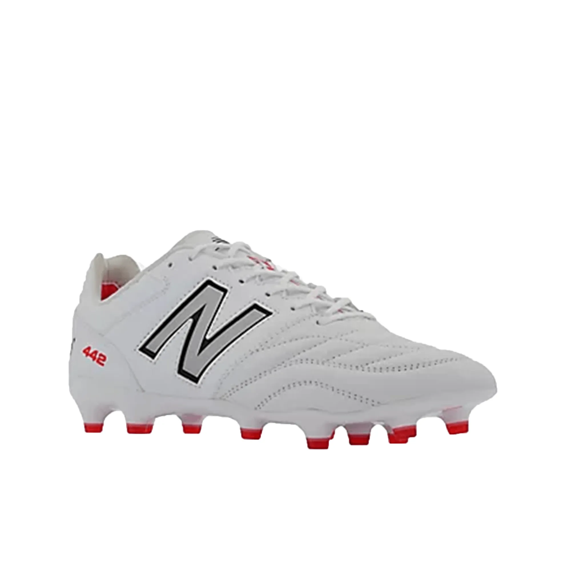 New Balance 442 V2 Pro FG - White/Silver