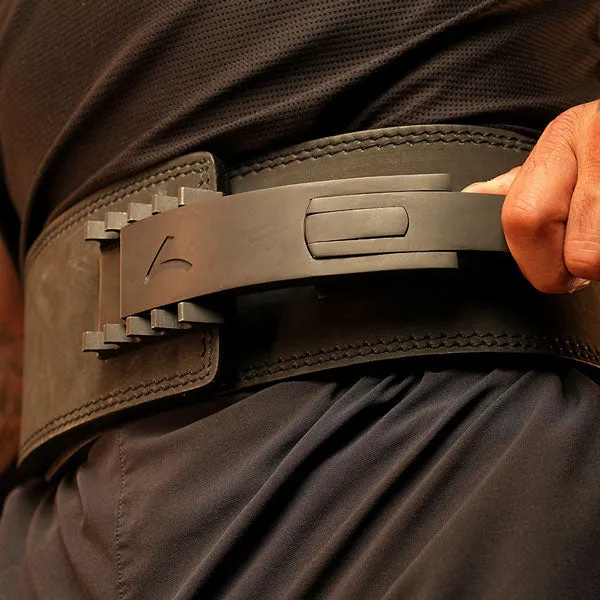 Nubik Leather Lifting Belt w/ Adjustable Buckle (13MM)