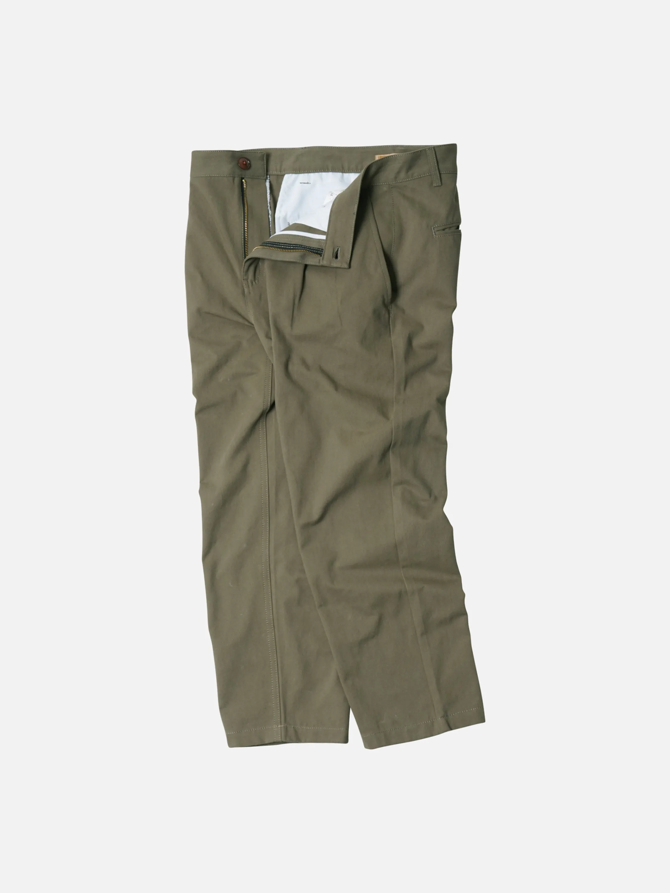 OG Haworth One Tuck Pant - Olive