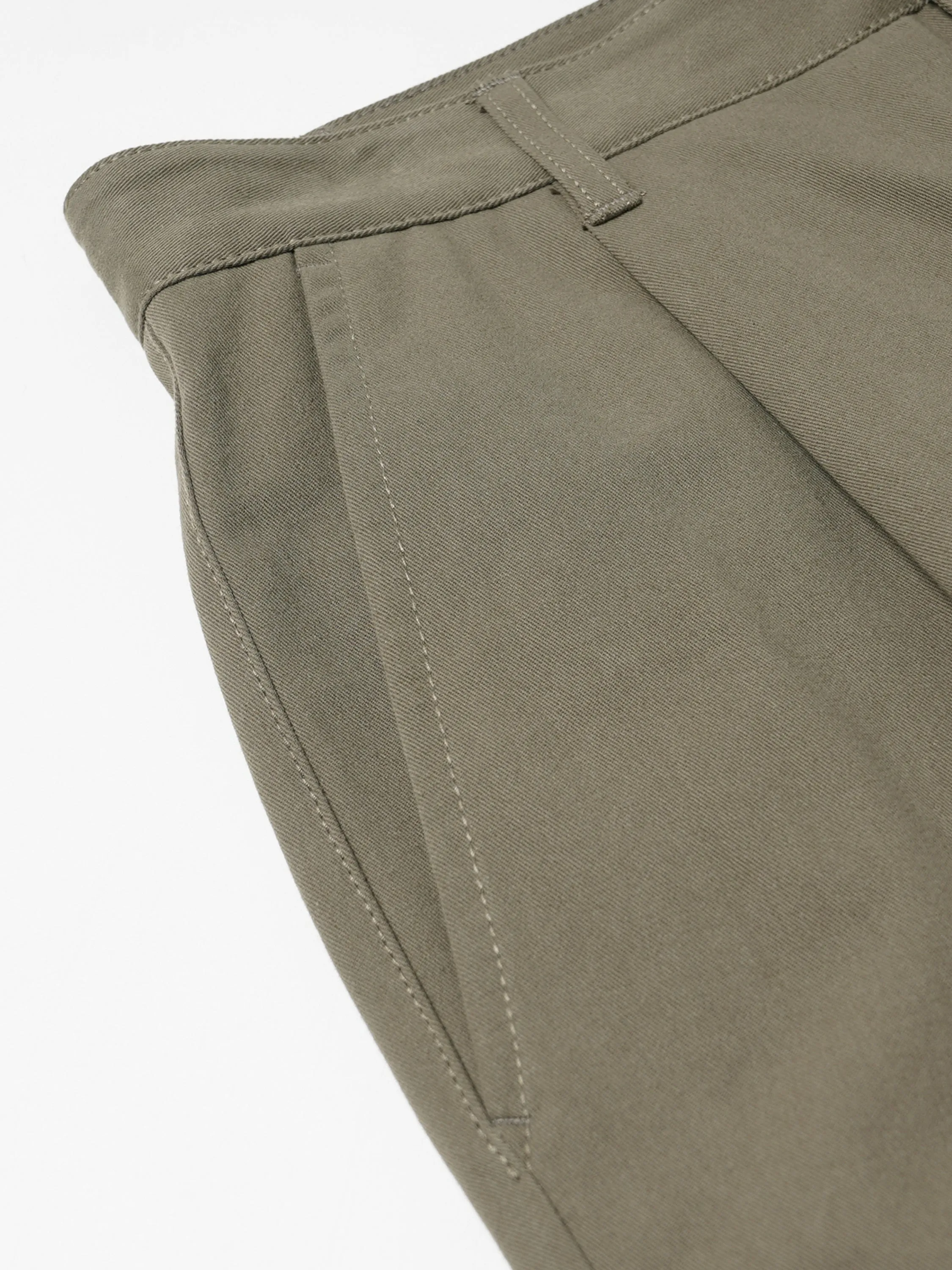 OG Haworth One Tuck Pant - Olive