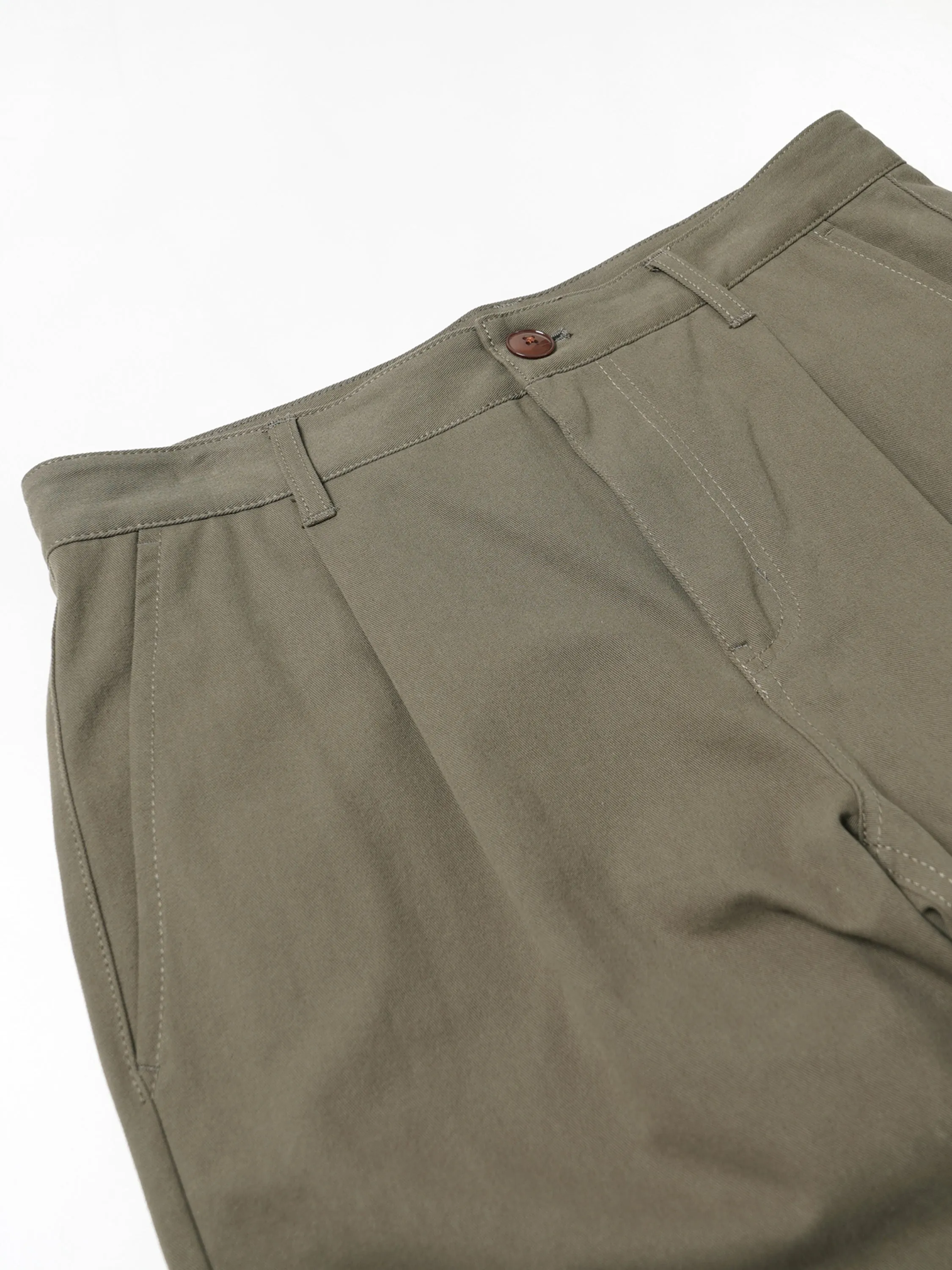 OG Haworth One Tuck Pant - Olive