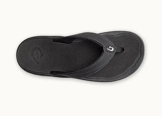 Olukai Women's Ohana Sandals - Black / Black